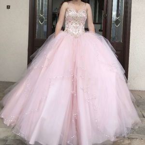Quinceanera/Party Pink Formal Dress